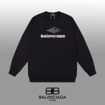 New Customers Only, Limit One. BALENCIAGA 24SS Classic Round Neck Hoodie11 Pairs Of Customized Fabrics 420g Large Loop High We lifecpap - Image 2