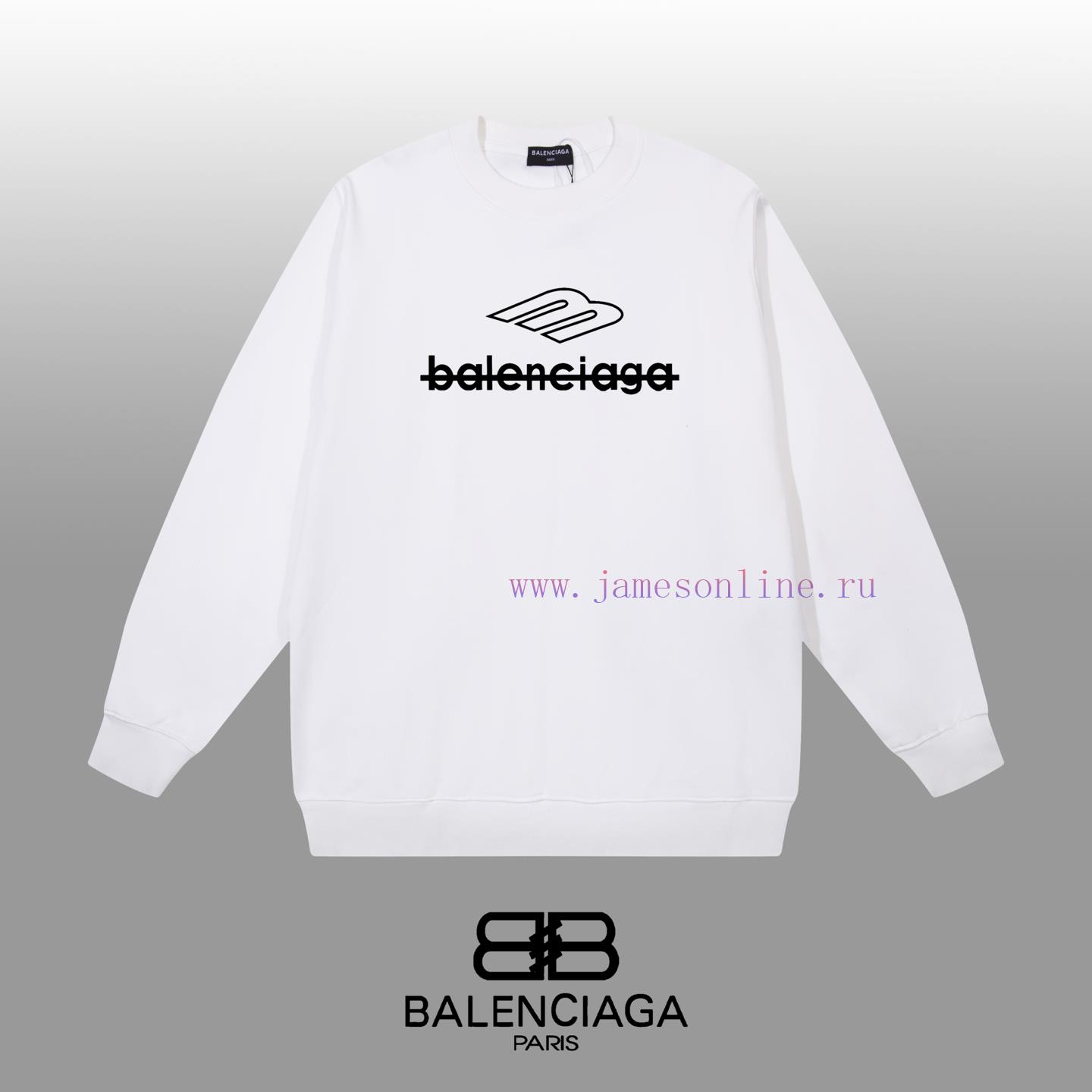 mlaxez2cyff.jpg New Customers Only, Limit One. BALENCIAGA 24SS Classic Round Neck Hoodie11 Pairs Of Customized Fabrics 420g Large Loop High We uz1vmqjt - Image 1