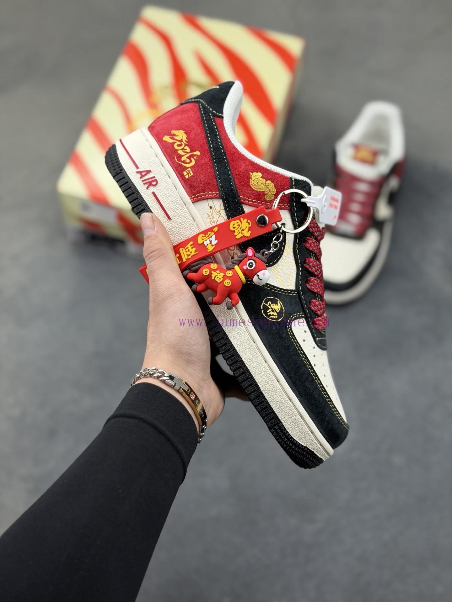 elupxjibm0o.jpg New Customers Only, Limit One. 2026 Year Of The Horse Limited Edition National Style Nike Air Force 1 Explosive High End Custo 4l725xs0 - Image 1