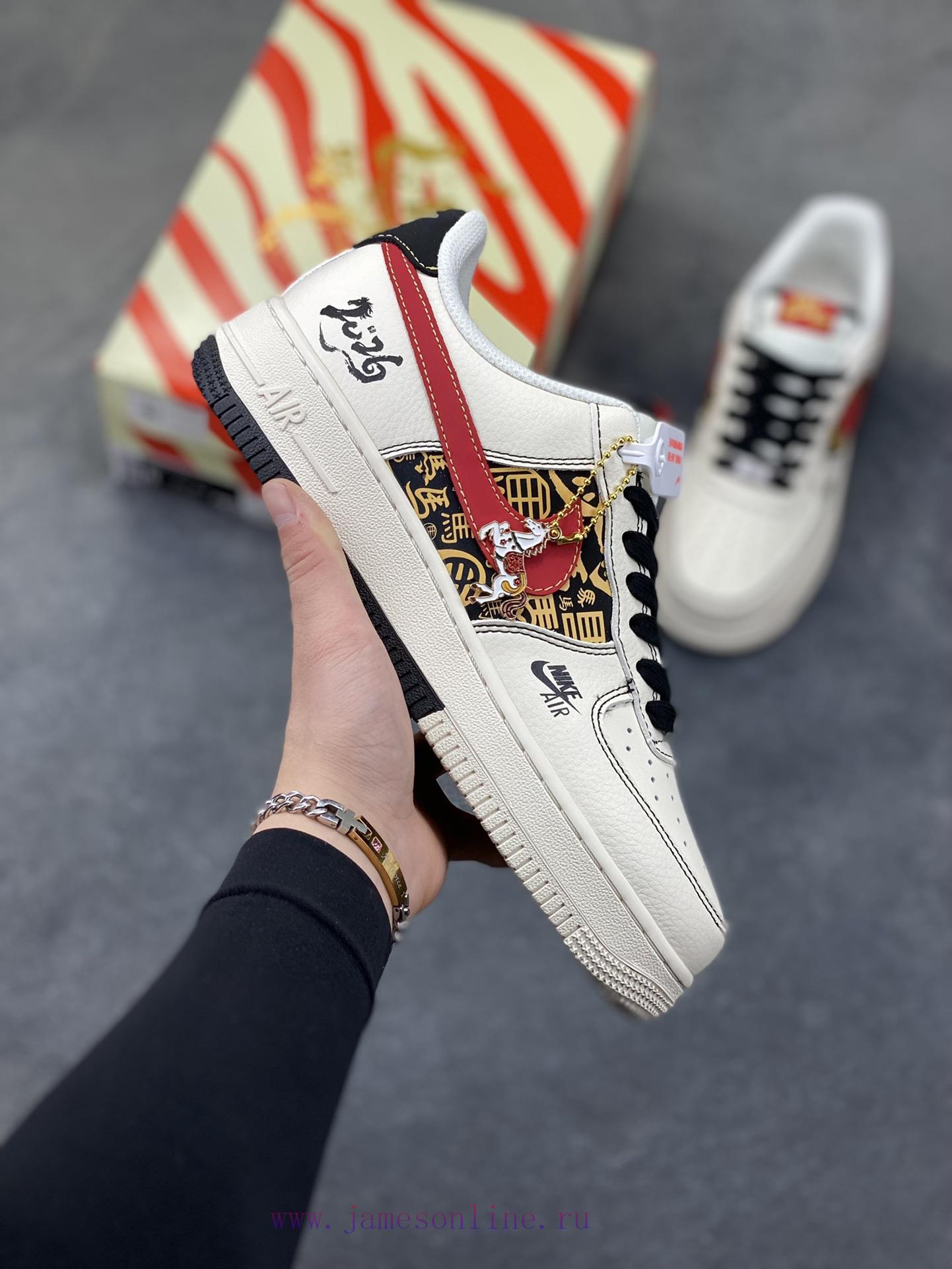 3xcrwhzcp25.jpg New Customers Only, Limit One. 2026 Year Of The Horse Limited Edition Trend Nike Air Force 1 Air Force One Explosive High-end d86i65q5 - Image 1