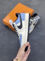 New Customers Only, Limit One. Nike Air Force 1 '07 Low "LV Collaboration - Black Water Blue" Air Force One Low Top Sneakers C f60ng7z2 - Image 4
