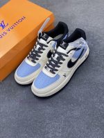 New Customers Only, Limit One. Nike Air Force 1 '07 Low "LV Collaboration - Black Water Blue" Air Force One Low Top Sneakers C f60ng7z2 - Image 9
