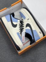 New Customers Only, Limit One. Nike Air Force 1 '07 Low "LV Collaboration - Black Water Blue" Air Force One Low Top Sneakers C f60ng7z2 - Image 10