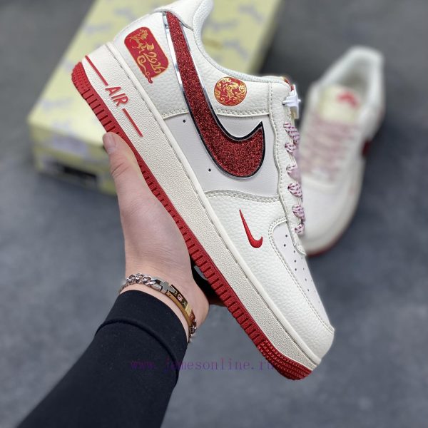 New Customers Only, Limit One. Red Hook Celebrating The Year Of The Horse NIke Air Force 1'07 Low Air Force One Low Top Sneake 5tnlnu3z