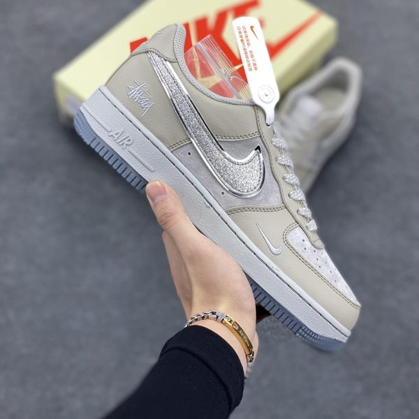 New Customers Only, Limit One. Nike Air Force 1 '07 Low "Stusey Collaboration - Starry Sky Double Hook" Air Force One Low Top g84okwws