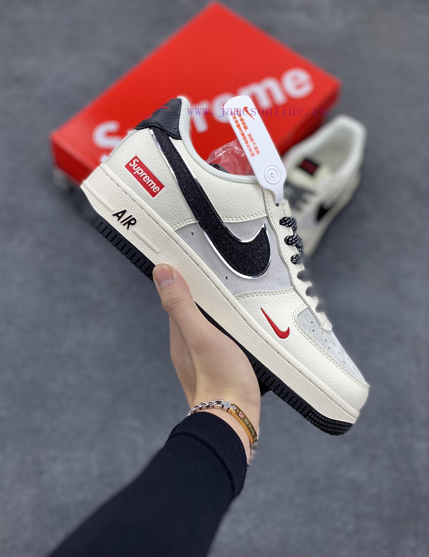 ad4ifcgkbwx.jpg New Customers Only, Limit One. Nike Air Force 1 '07 Low "Supreme Co Branded" Air Force One Low Top Sneakers Casual Shoes Foldi wwyab072 - Image 1