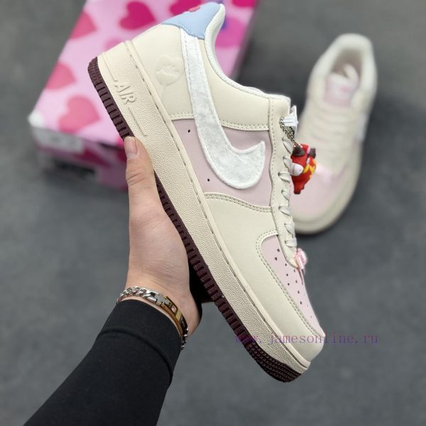 New Customers Only, Limit One. 🌸  Gentle And Sweet Cool Style Nike Air Force 1 Low Pink Mist Contrast StyleWhen The Classic Ai oh2la4oy