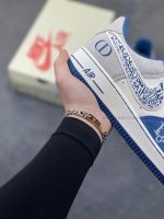 New Customers Only, Limit One. Luxury Trend Collision Classic Reshaping | Nike Air Force 1 Low X Dior Co Customized Edition Wh tuhq02bl - Image 7