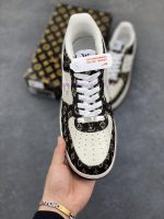 New Customers Only, Limit One. Nike Air Force 1 '07 Low LV Collaboration - Black Gold Weaving Air Force One Low Top Sneakers C 5ws7peym - Image 3