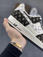 New Customers Only, Limit One. Nike Air Force 1 '07 Low LV Collaboration - Black Gold Weaving Air Force One Low Top Sneakers C 5ws7peym - Image 7