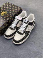 New Customers Only, Limit One. Nike Air Force 1 '07 Low LV Collaboration - Black Gold Weaving Air Force One Low Top Sneakers C 5ws7peym - Image 9