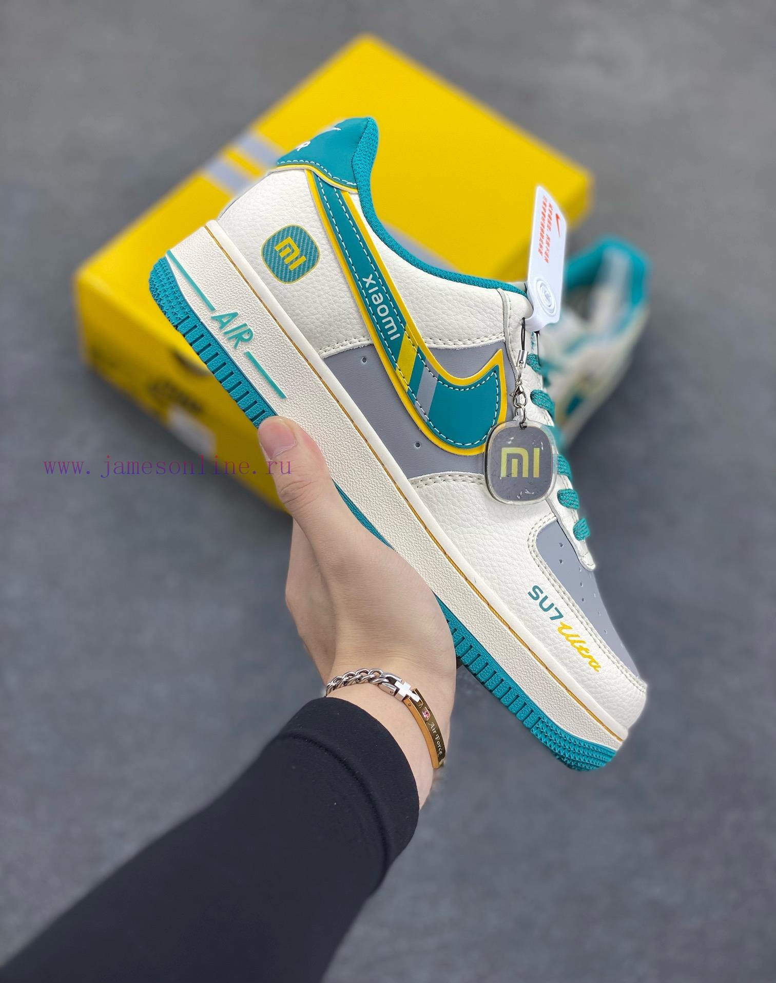 w0pb2drpqav.jpg New Customers Only, Limit One. Nike Air Force 1 '07 Low "Xiaomi Collaboration - Gulf Blue" Air Force One Low Top Sneakers Casu 6z2lo8ho - Image 1