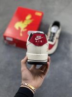 New Customers Only, Limit One. The Atmosphere Of The 2026 New Year Is Captured By This Pair Of AF1 Shoes With A Red And White geb7887l - Image 5