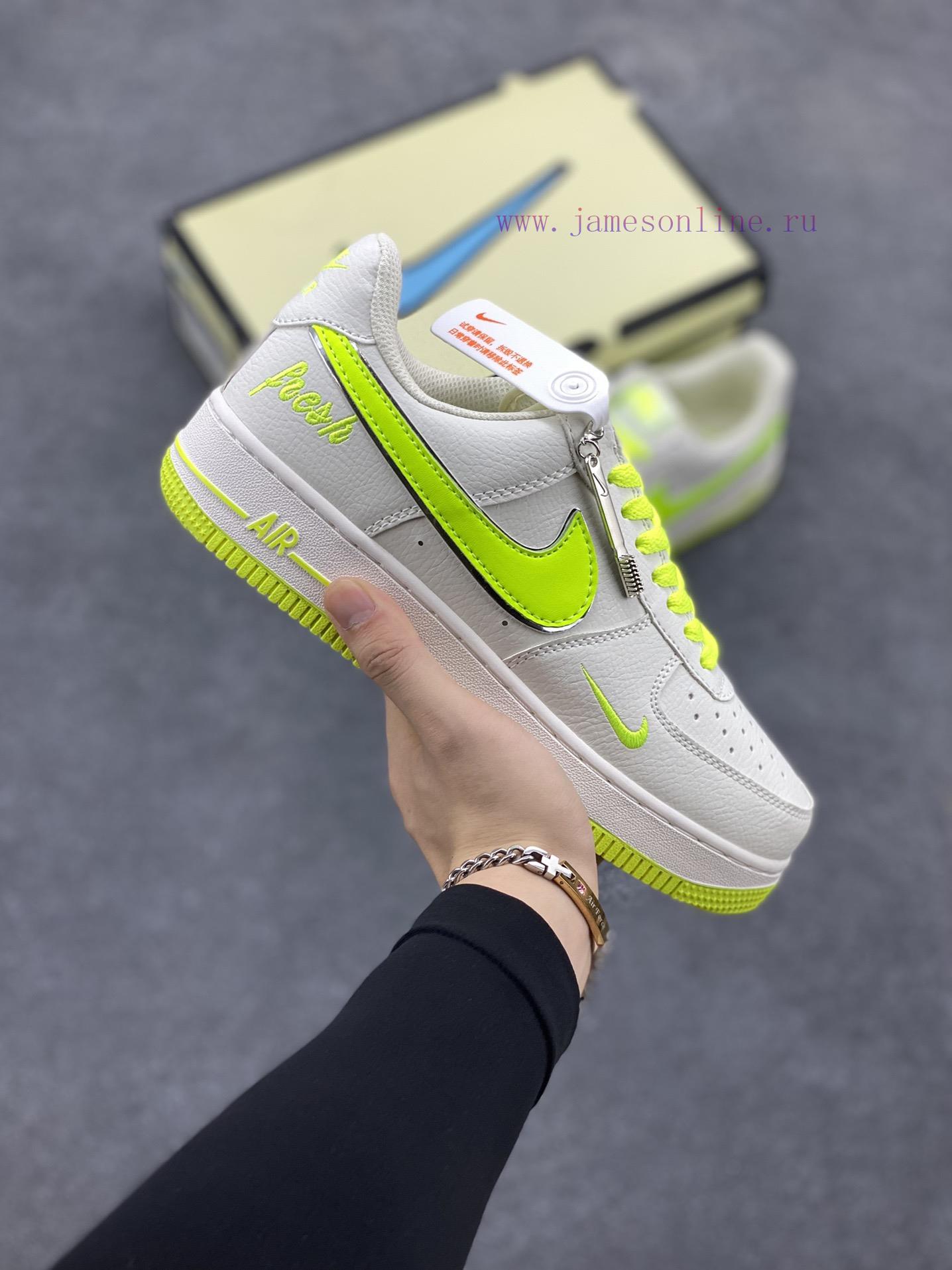 3lsreeirbnb.jpg New Customers Only, Limit One. Nike Air Force 1 Low '07 "Keep Fresh" Apple Green Hook Low Top Air Force No.1 Casual Board Shoe qlk5khmr - Image 1