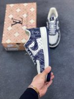 New Customers Only, Limit One. Nike Air Force 1 '07 Low LV Collaboration - White And Blue Air Force One Low Top Sports Shoes C qrjaiq66 - Image 4