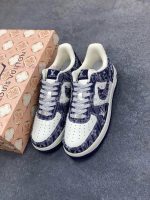 New Customers Only, Limit One. Nike Air Force 1 '07 Low LV Collaboration - White And Blue Air Force One Low Top Sports Shoes C qrjaiq66 - Image 9