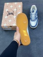 New Customers Only, Limit One. Nike Air Force 1 '07 Low LV Collaboration - White Denim Blue Air Force One Low Top Sports Shoes 8bct1wg3 - Image 6