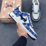 New Customers Only, Limit One. Nike Air Force 1 '07 Low LV Collaboration - White Sea Army Blue Air Force One Low Top Sports Sh p7fq67gp