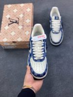New Customers Only, Limit One. Nike Air Force 1 '07 Low LV Collaboration - White Sea Army Blue Air Force One Low Top Sports Sh p7fq67gp - Image 3