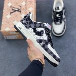 New Customers Only, Limit One. Nike Air Force 1 '07 Low LV Collaboration - White And Black Air Force One Low Top Sports Shoes t5vbohyz