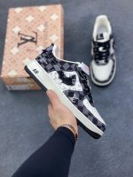 New Customers Only, Limit One. Nike Air Force 1 '07 Low LV Collaboration - White And Black Air Force One Low Top Sports Shoes t5vbohyz - Image 2