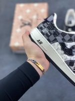 New Customers Only, Limit One. Nike Air Force 1 '07 Low LV Collaboration - White And Black Air Force One Low Top Sports Shoes t5vbohyz - Image 7