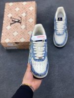 New Customers Only, Limit One. Overseas Release Of Nike Air Force 1 '07 Low LV Collaboration - Denim Blue Air Force No.1 Low T x2lrw3pw - Image 3