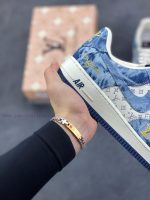 New Customers Only, Limit One. Overseas Release Of Nike Air Force 1 '07 Low LV Collaboration - Denim Blue Air Force No.1 Low T x2lrw3pw - Image 7