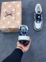 New Customers Only, Limit One. Overseas Release Of Nike Air Force 1 '07 Low LV Collaboration - White Ink Blue Air Force No.1 L m0r9yytz - Image 5