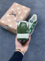 New Customers Only, Limit One. Overseas Release Of Nike Air Force 1 '07 Low LV Collaboration - Light Green And Dark Green Air q9rgvwwf - Image 5