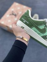 New Customers Only, Limit One. Overseas Release Of Nike Air Force 1 '07 Low LV Collaboration - Light Green And Dark Green Air q9rgvwwf - Image 7