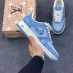 New Customers Only, Limit One. Overseas Release Of Nike Air Force 1 '07 Low LV Collaboration - Light Blue Air Force One Low To abm1rdq5