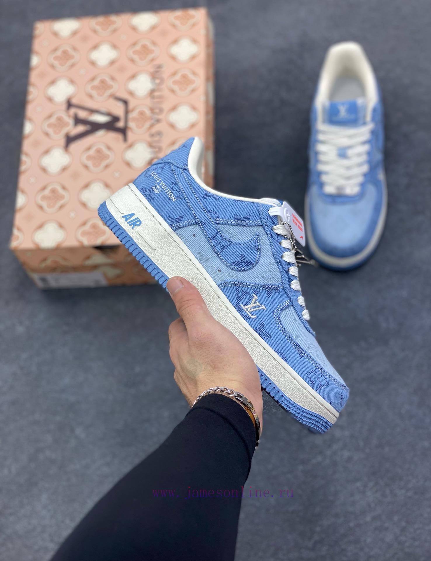 xve3nuyzvcn.jpg New Customers Only, Limit One. Overseas Release Of Nike Air Force 1 '07 Low LV Collaboration - Light Blue Air Force One Low To abm1rdq5 - Image 1