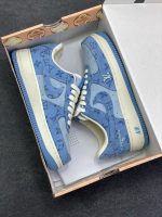 New Customers Only, Limit One. Overseas Release Of Nike Air Force 1 '07 Low LV Collaboration - Light Blue Air Force One Low To abm1rdq5 - Image 10