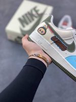 New Customers Only, Limit One. Customized Sneakers Handmade Drawing Nike Air Force 1 Hand Drawn Graffiti Canvas Trendy And Dur r0p30xub - Image 7
