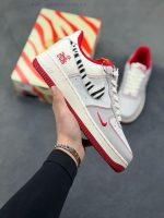 New Customers Only, Limit One. Nike Air Force 1 '07 Low "Year Of The Horse Limited Edition - Red And White" Air Force One Low ol32u1w7 - Image 2