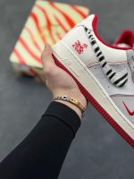 New Customers Only, Limit One. Nike Air Force 1 '07 Low "Year Of The Horse Limited Edition - Red And White" Air Force One Low ol32u1w7 - Image 7