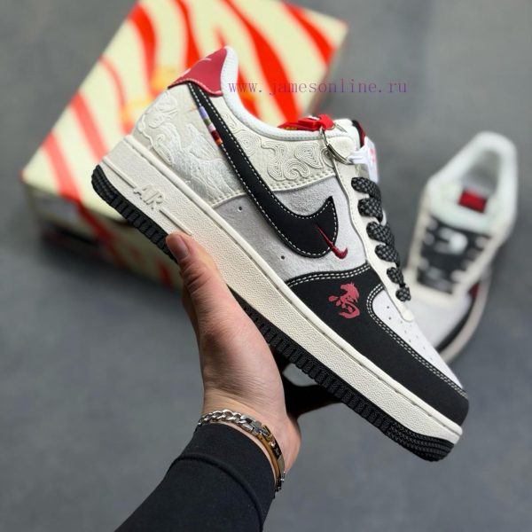 New Customers Only, Limit One. Nike Air Force 1 '07 Low "Year Of The Horse Limited Edition - White Black And Red" Air Force On z20dbqum