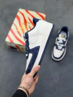 New Customers Only, Limit One. Nike Air Force 1 '07 Low "Year Of The Horse Limited Edition - Mi Bai Blue" Air Force One Low To fn8slxwu - Image 4