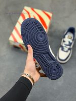 New Customers Only, Limit One. Nike Air Force 1 '07 Low "Year Of The Horse Limited Edition - Mi Bai Blue" Air Force One Low To fn8slxwu - Image 6