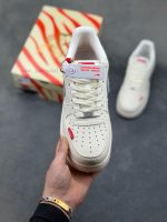 New Customers Only, Limit One. Nike Air Force 1 '07 Low "Year Of The Horse Limited Edition - White Grey Red" Air Force One Low 3xjqdl1v - Image 3