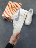 New Customers Only, Limit One. Nike Air Force 1 '07 Low "Year Of The Horse Limited Edition - White Grey Red" Air Force One Low 3xjqdl1v - Image 4