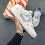 New Customers Only, Limit One. Nike Air Force 1 '07 Low "Year Of The Horse Limited Edition - Rice White Grey Red" Air Force On 7ijhueyh
