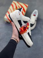 New Customers Only, Limit One. Nike Air Force 1'07 Low "Year Of The Horse Limited Edition - White And Black" Air Force One Low 73k1g1gb - Image 2