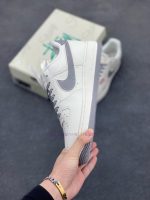 New Customers Only, Limit One. Nike Air Force 1 '07 Low - Grey Hook Grey Bottom And Red Label - Air Force One Low Top Sneakers xo1mb9s4 - Image 4
