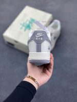 New Customers Only, Limit One. Nike Air Force 1 '07 Low - Grey Hook Grey Bottom And Red Label - Air Force One Low Top Sneakers xo1mb9s4 - Image 5