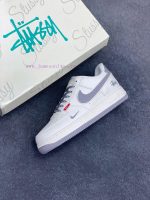 New Customers Only, Limit One. Nike Air Force 1 '07 Low - Grey Hook Grey Bottom And Red Label - Air Force One Low Top Sneakers xo1mb9s4 - Image 8
