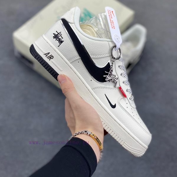 New Customers Only, Limit One. Nike Air Force 1 '07 Low "Stusey Collaboration - Double Small Red Label" Air Force One Low Top vqxdzl8y