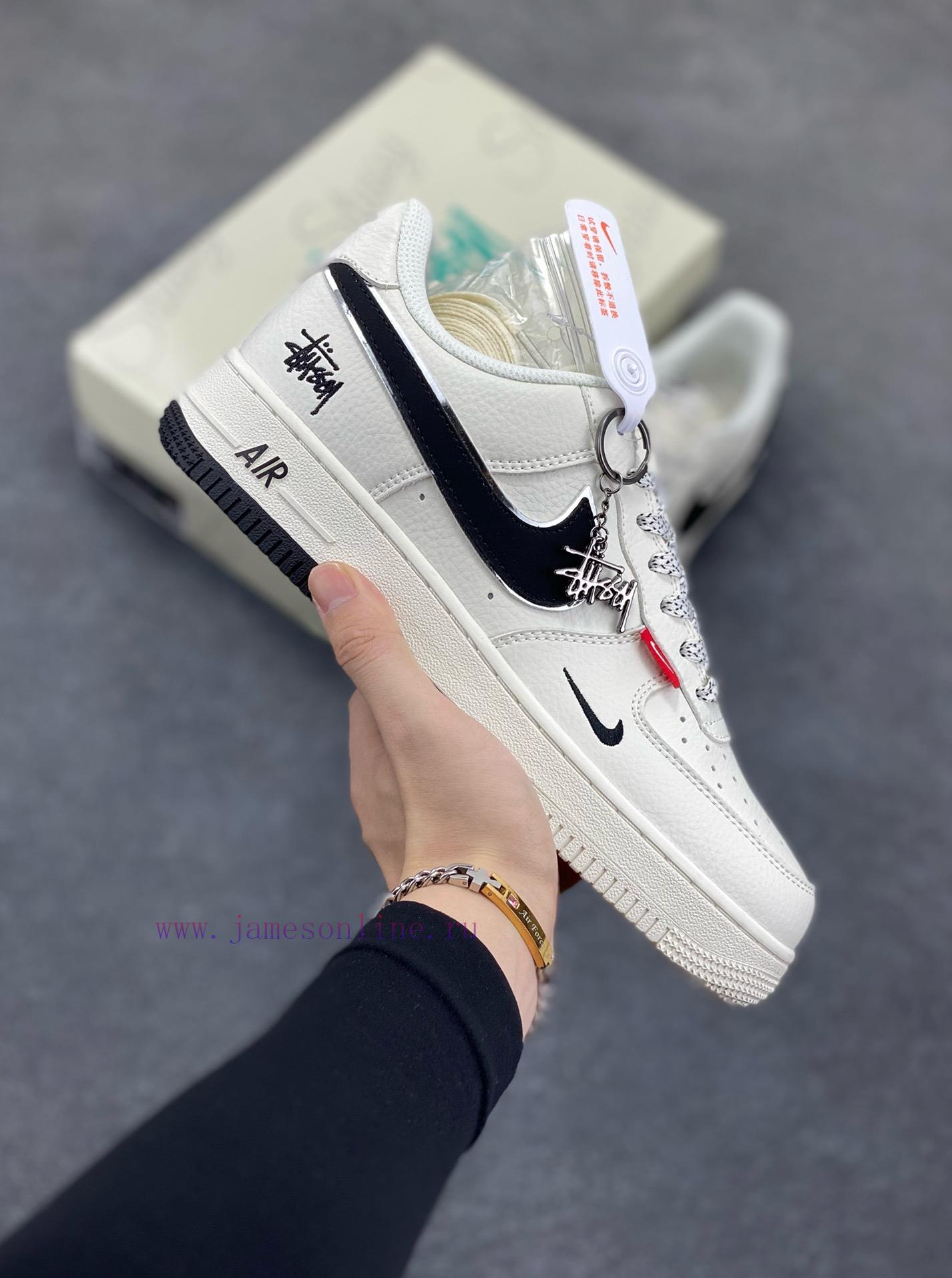 md0wr3bejxv.jpg New Customers Only, Limit One. Nike Air Force 1 '07 Low "Stusey Collaboration - Double Small Red Label" Air Force One Low Top vqxdzl8y - Image 1