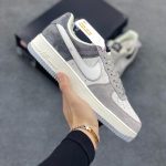 New Customers Only, Limit One. Nike Air Force 1 Low'07 Meter Gray Black Color Air Force One Low Top Casual Board Shoes Origina osk0oxcb